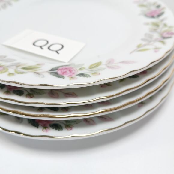 Set 4 Bread & Butter Plates 6-3/8" Regency Rose #2345 Creative Fine China [QQ] - Picture 8 of 9